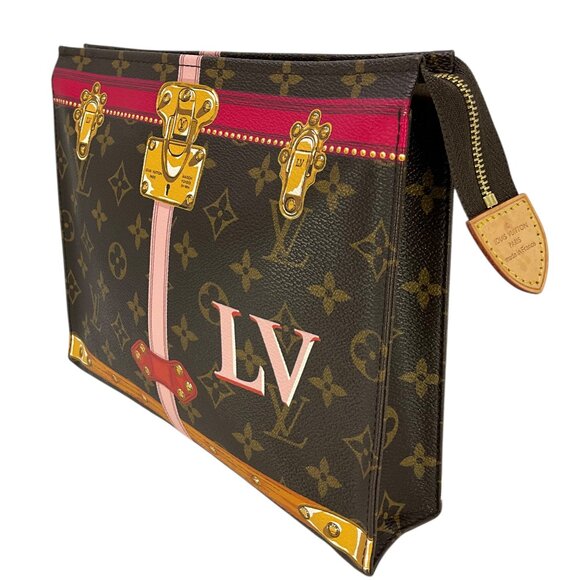 Louis Vuitton Monogram Summer Trunks Canvas Toiletry Pouch 26 - Picture 5 of 11